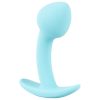 Cuties mini butt plug - szilikon kék anál tágító