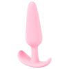 Cuties Mini Butt Plug - szilikon pink anál plug