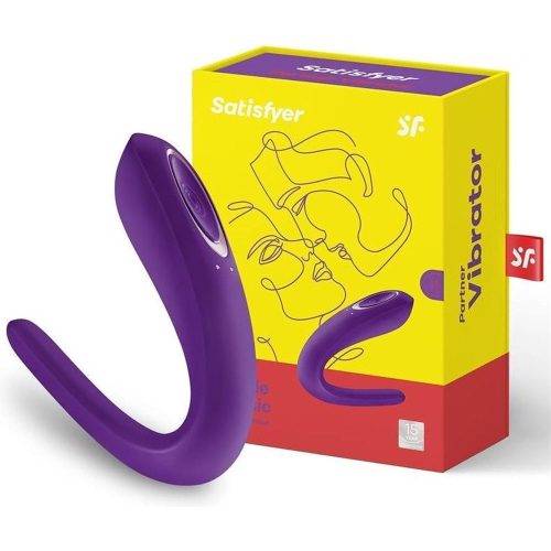Satisfyer Partner szilikon párvibrátor - Double Classic