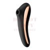 Satisfyer Dual Kiss hüvelyi és csiklóvibrátor - fekete