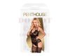 Penthouse csipkés pántos fekete cicaruha - S/L