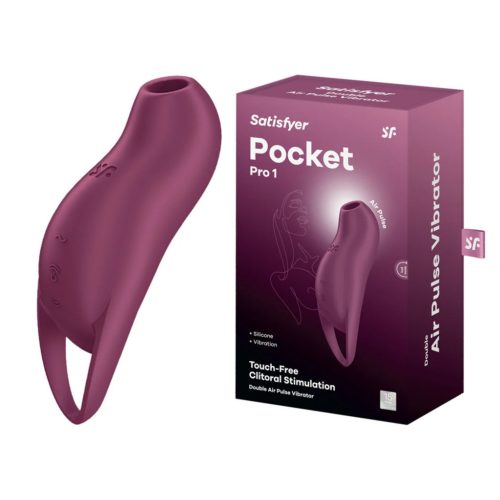 Satisfyer Pocket Pro 1 léghullámos csiklóizgató - lila