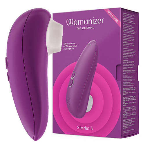 Womanizer Starlet 3 akkus lila csiklóizgató vibrátor