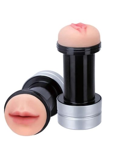 Hummer kétvégű maszturbátor- száj és vagina