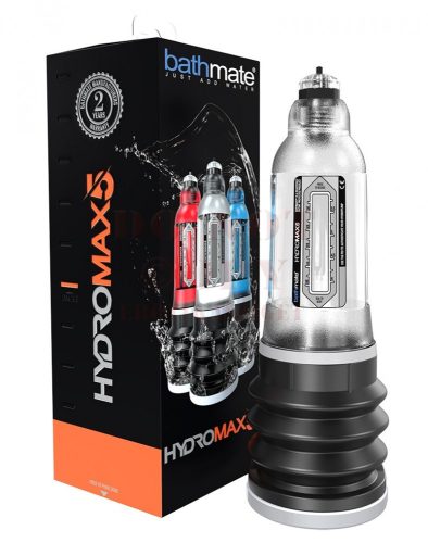 Hydromax X5 péniszpumpa - áttetsző