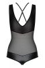 Obsessive Leatheria lakkhatású body - S/M