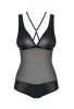 Obsessive Leatheria lakkhatású body - S/M