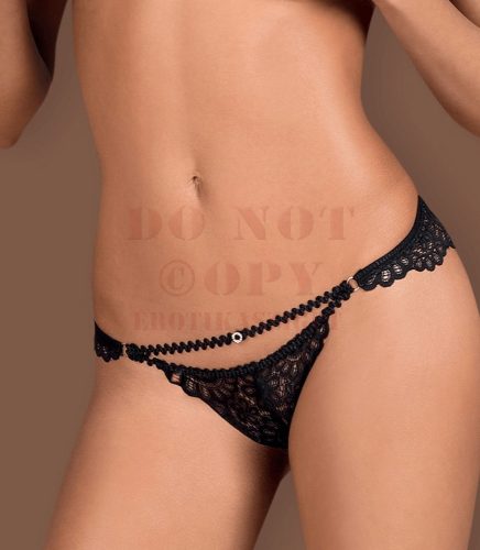 Obsessive Mixty nyitott csipkés alsó - L/XL