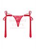 Obsessive Lovlea piros tanga - S/M