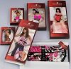 Bőrhatású body pórázzal - Chilirose L/XL