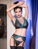 Chilirose 4217 fekete csipkeszett - S
