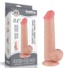 Lovetoy élethű kétrétegű dildó csúszó bőrrel - 21 cm