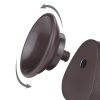 Lovetoy barna dildó csúsztatható bőrrel  - 24 cm