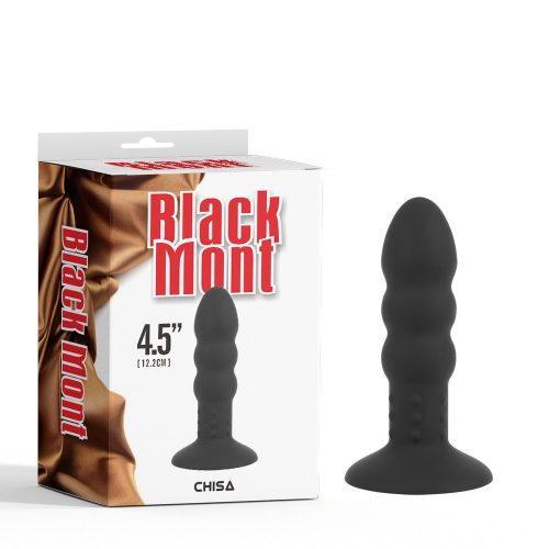Black Mont gömbös szilikon anál plug