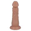Intense bőrhatású letapasztható dildó - 17 cm