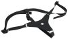 You2Toys - Silicone Strap-On - felcsatolható dildó (fekete)