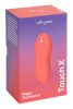 We-Vibe Touch X - akkus, vízálló csikló vibrátor (korall)