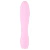 Cuties Mini 3 - akkus, vízálló, bordázott vibrátor (pink)