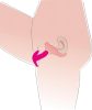 You2Toys - My little secret - diszkrét viselhető vibrátor (pink)