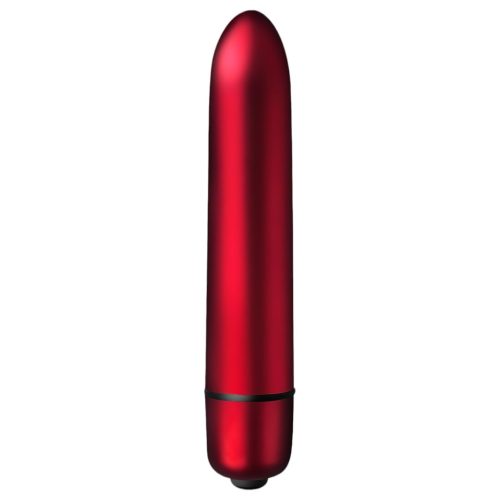 Scarlet Velvet - mini rúzs vibrátor (10 ritmusú) - piros