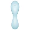 Satisfyer Curvy Trinity 5+ - okos 2in1 vibrátor (kék)