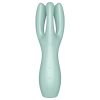 Satisfyer Threesome 3 - akkus csikló vibrátor (menta)