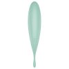 Satisfyer Twirling Pro - okos 2in1 csikló vibrátor (menta)