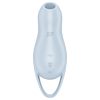 Satisfyer Pocket Pro 1 - léghullámos csiklóizgató (kék)