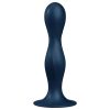 Satisfyer Double Ball-R - súlyozott dildó (kék)