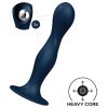Satisfyer Double Ball-R - súlyozott dildó (kék)