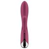 Satisfyer Spinning Rabbit 1 - forgó csiklókaros vibrátor (piros)