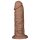 Lovetoy Chubby - tapadókorongos élethű dildó - 25cm (natúr)