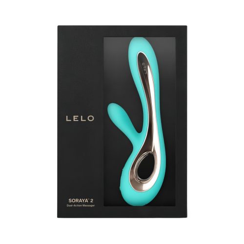 LELO Soraya 2 - csiklókaros vízálló vibrátor (türkiz)